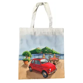 Tote Shopping Bag - Fiat 500 Riviera BAG212