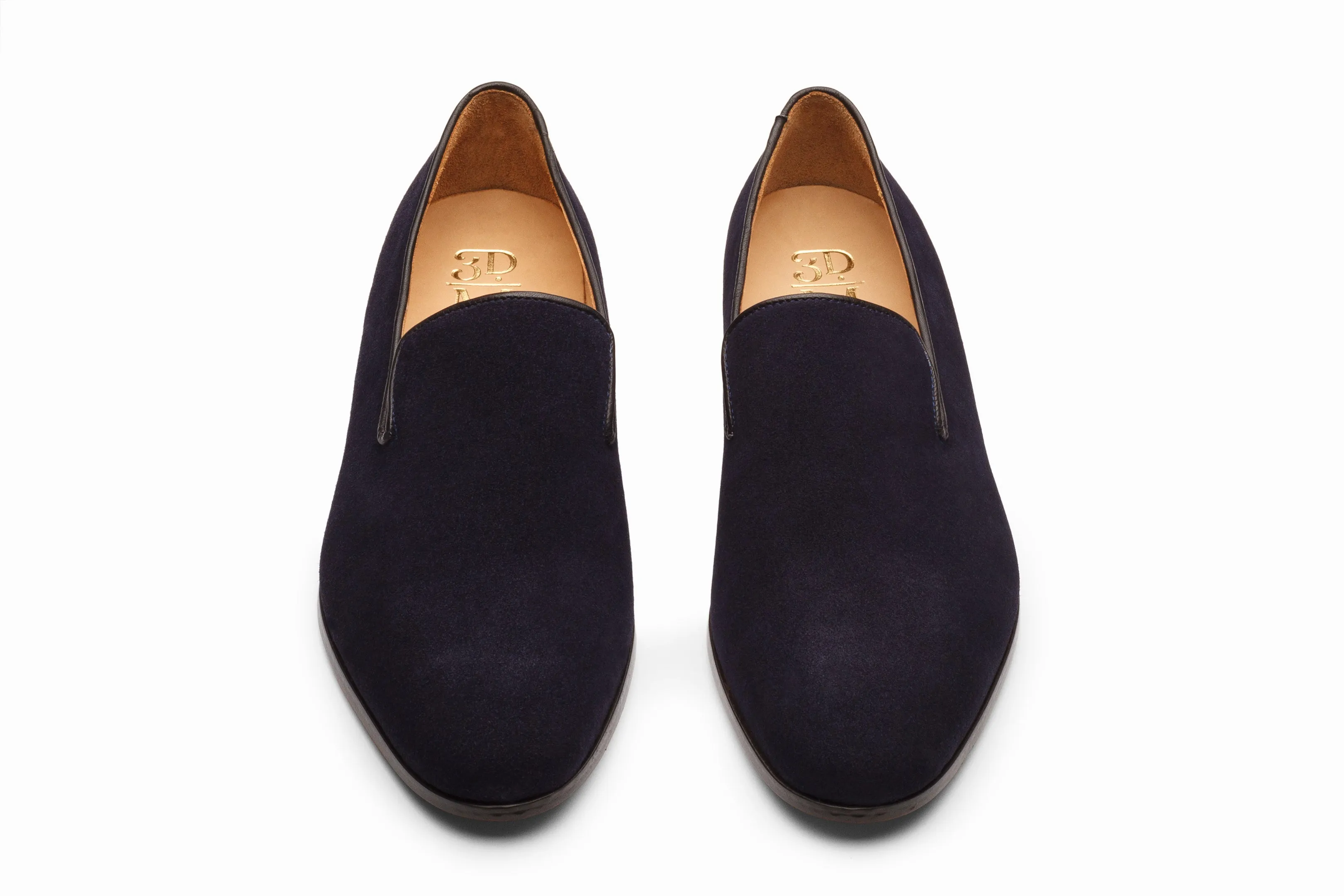 Venetian Loafer - Navy Suede