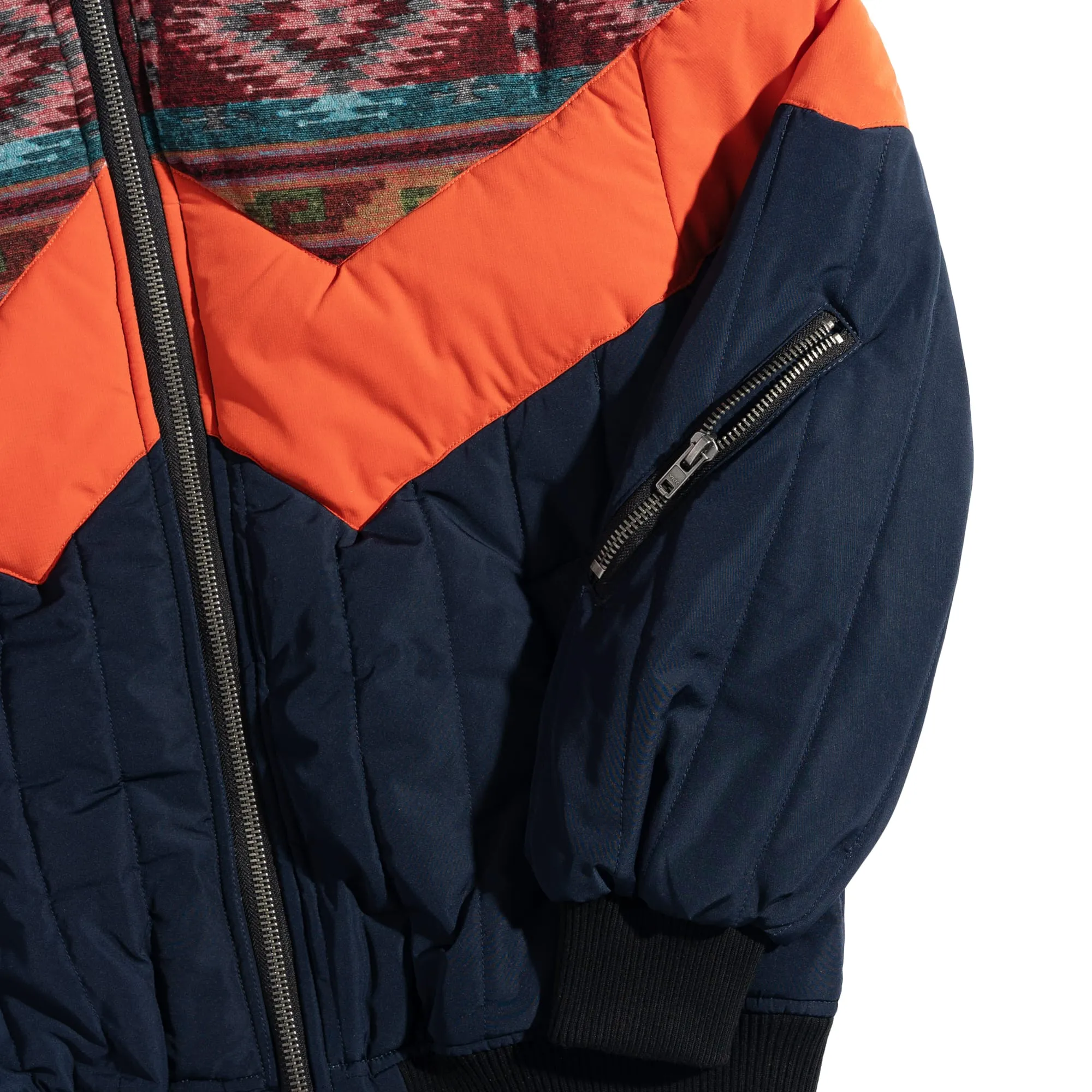 VINTAGE CARPET DOWN JACKET