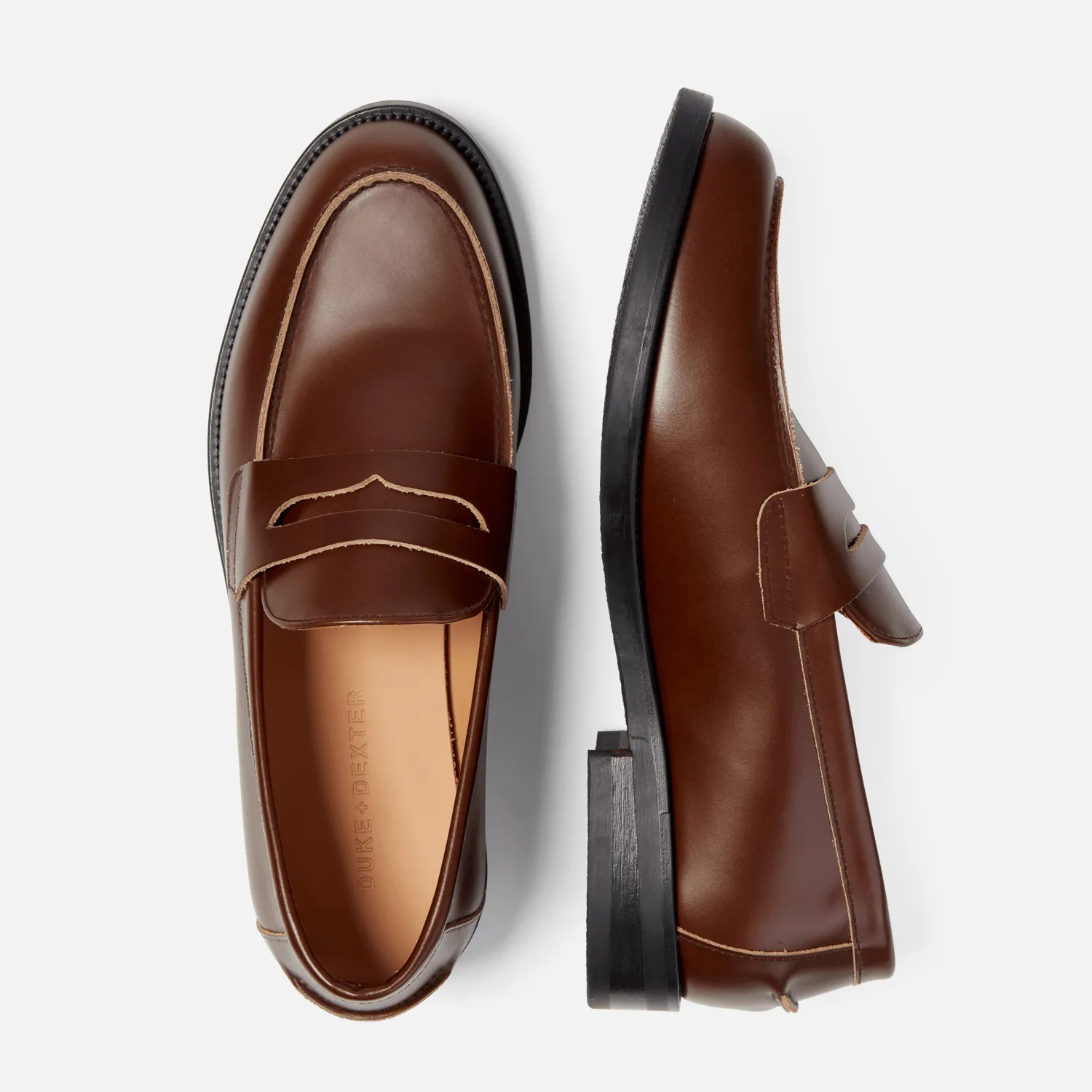 Wilde Chestnut Penny Loafer - Men's