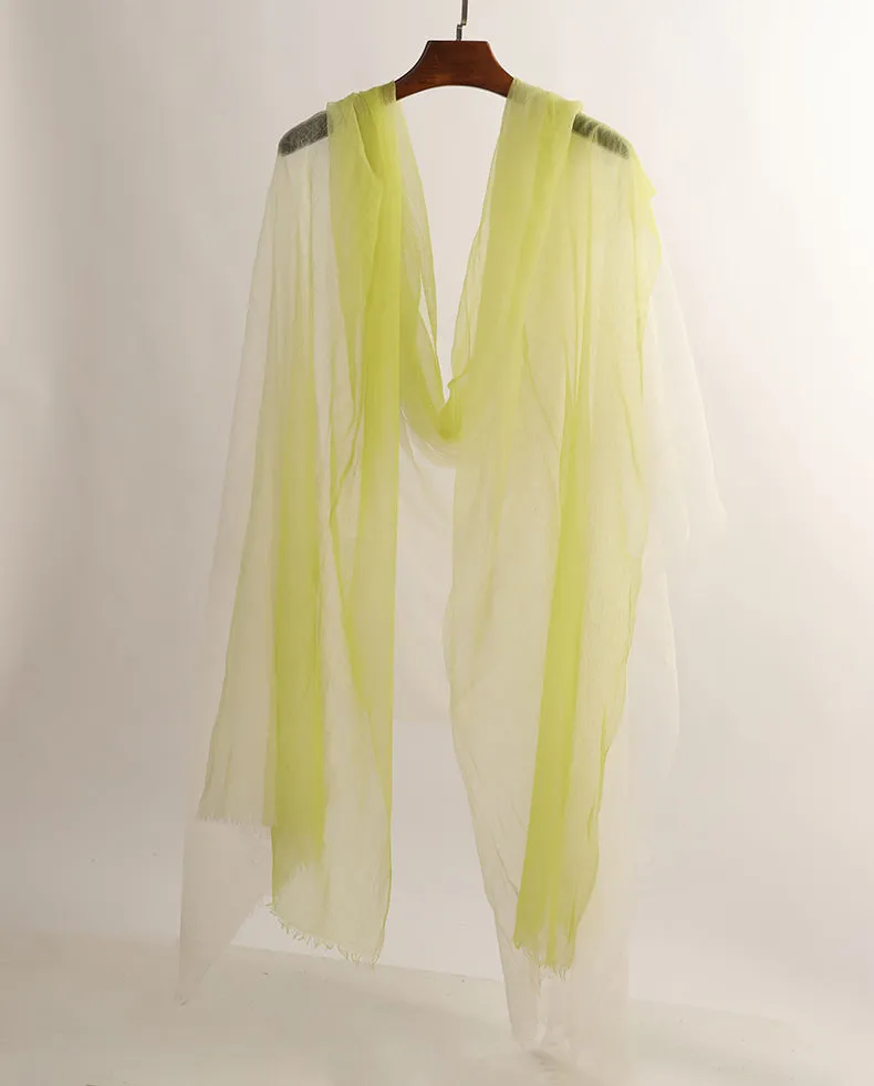 Women's Gradient Cashmere Scarf