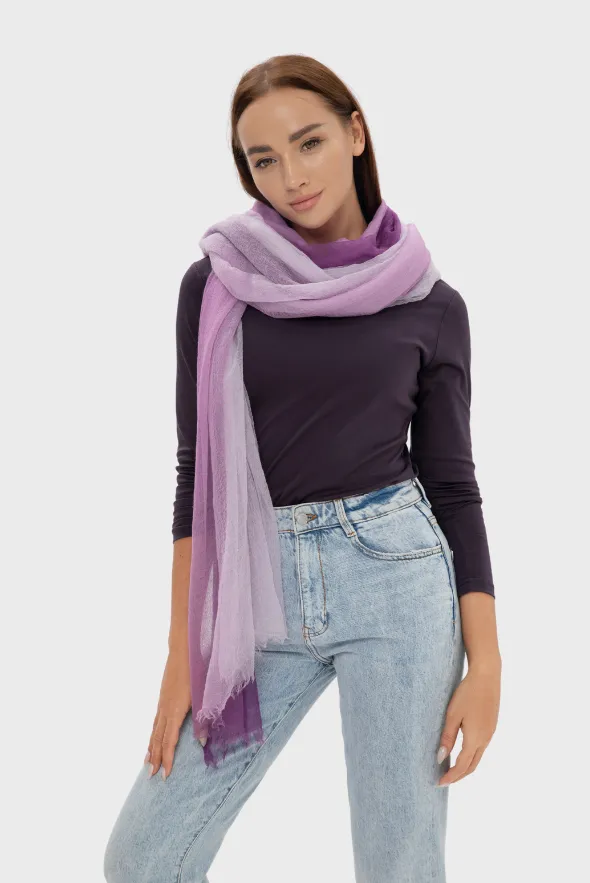 Women's Gradient Cashmere Scarf