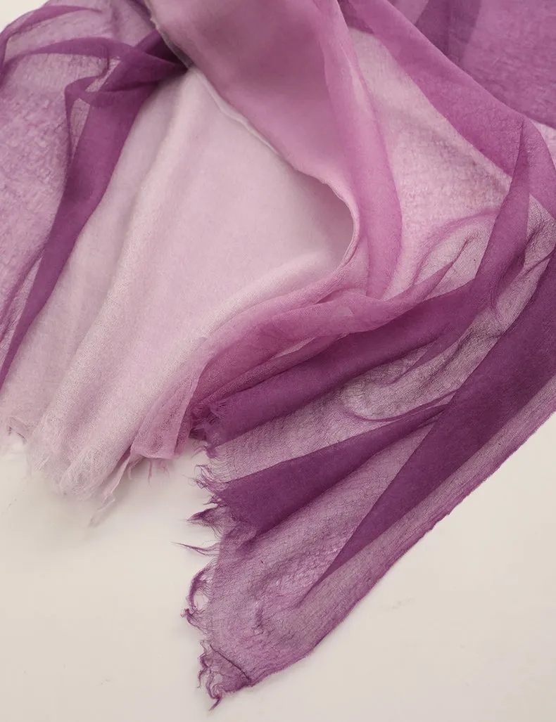 Women's Gradient Cashmere Scarf