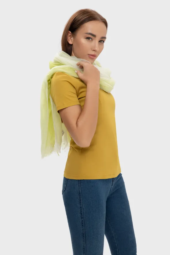 Women's Gradient Cashmere Scarf