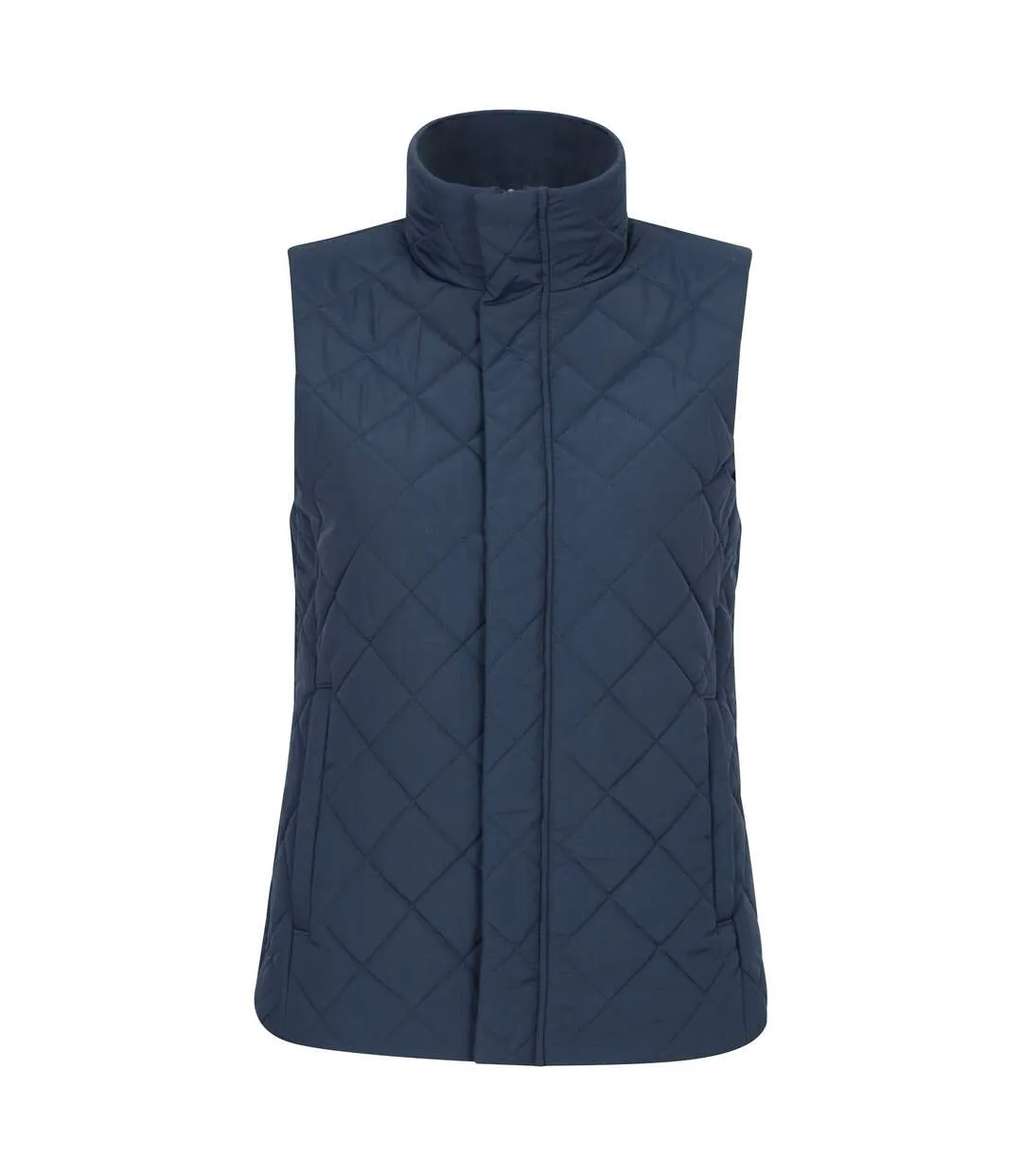 Womens/ladies braila quilted gilet navy Mountain Warehouse