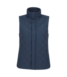 Womens/ladies braila quilted gilet navy Mountain Warehouse