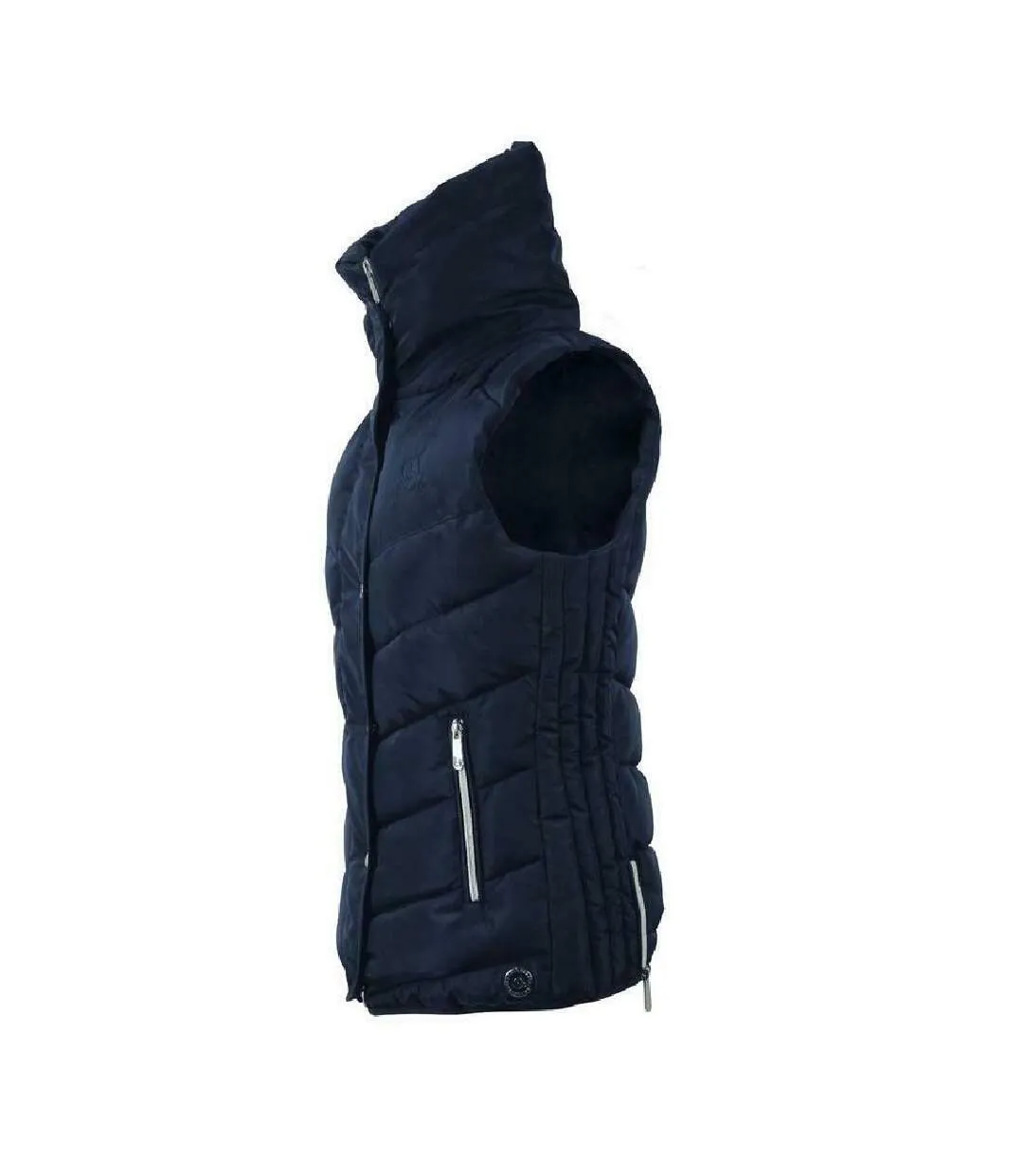 Womens/ladies kimmerston quilted gilet navy Coldstream