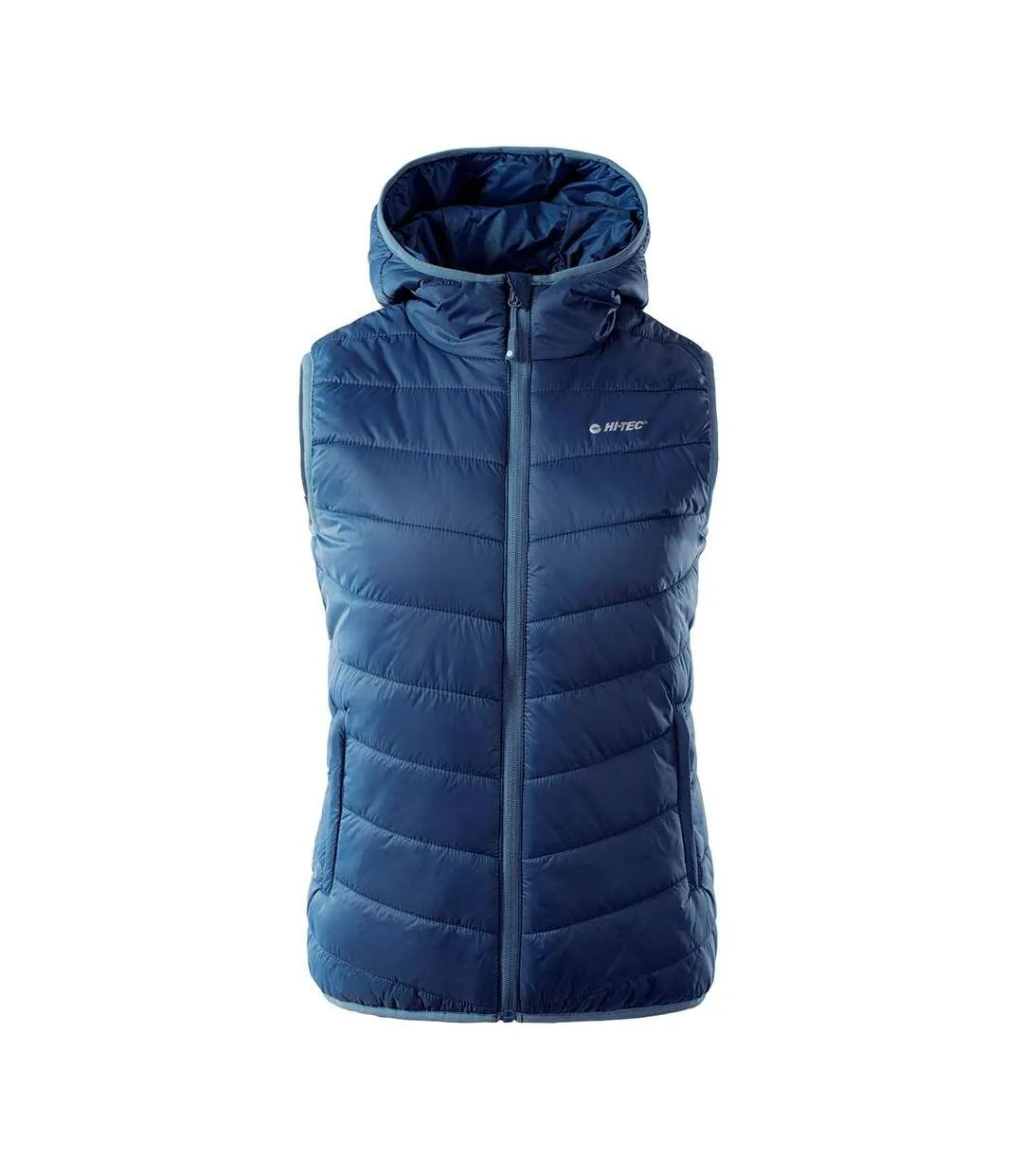 Womens/ladies solnis quilted gilet moonlit ocean/berning sea Hi-Tec