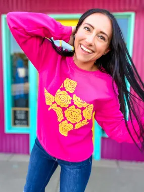 Yellow Rose Sweatshirt